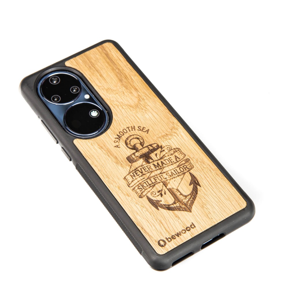 Drewniane Etui Bewood Huawei P50 Pro KOTWICA DĄB (3)