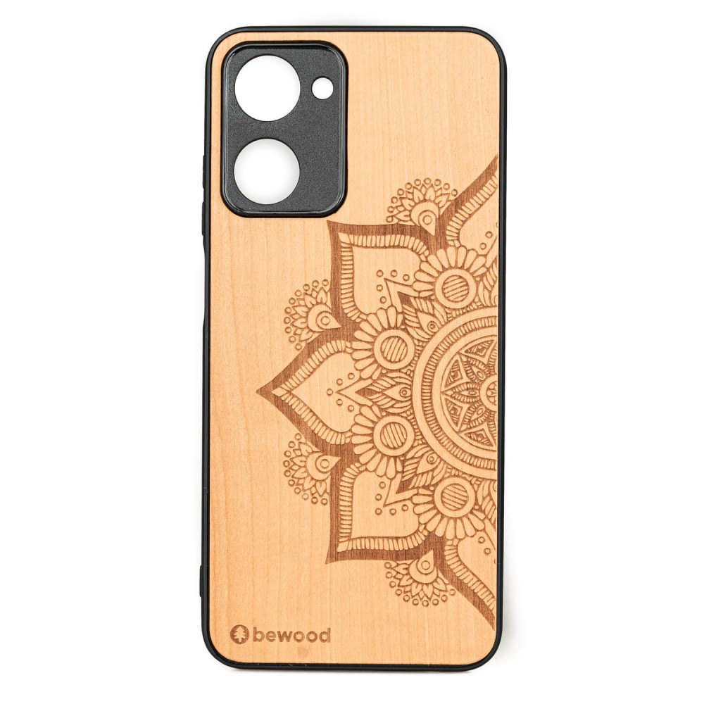 Drewniane Etui Bewood Realme 10 4G MANDALA JABŁOŃ (1)