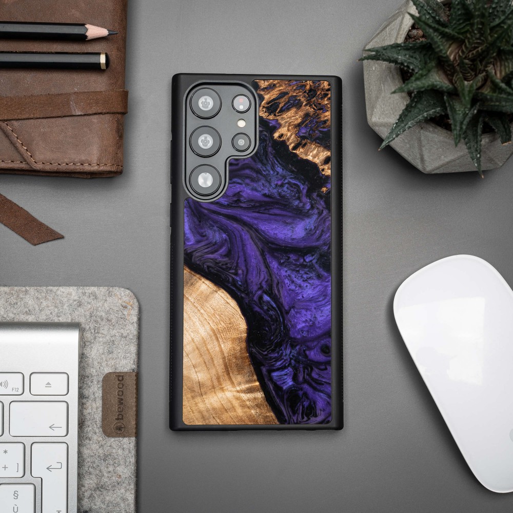 Etui Bewood Unique na Samsung Galaxy S23 Ultra - Violet (2)