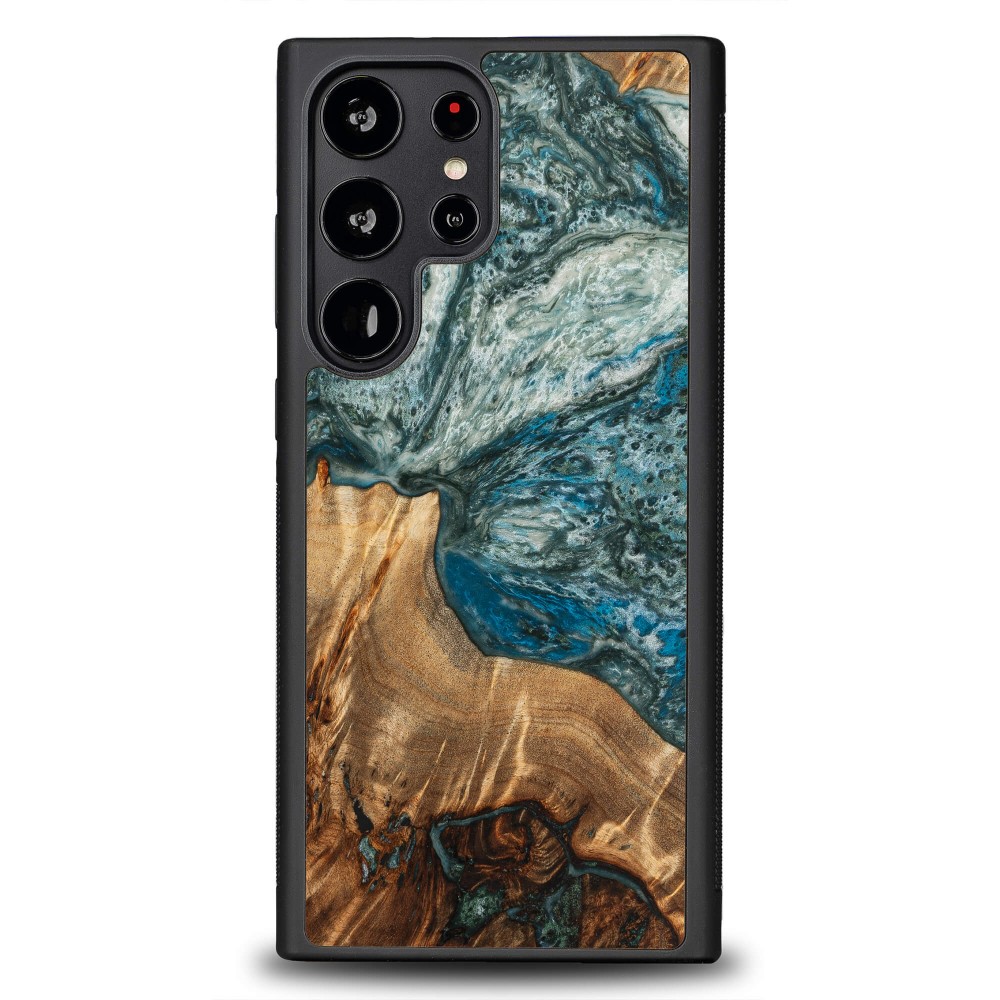 Etui Bewood Unique na Samsung Galaxy S23 Ultra - Planets - Ziemia (1)