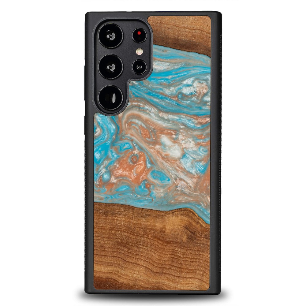 Etui Bewood Unique na Samsung Galaxy S23 Ultra - Planets - Saturn (1)