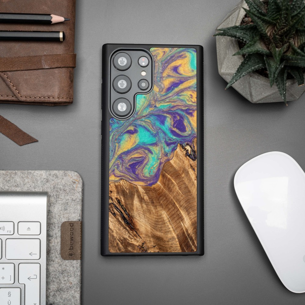 Bewood Resin Case - Samsung Galaxy S23 Ultra - Planets - Mercury (2)