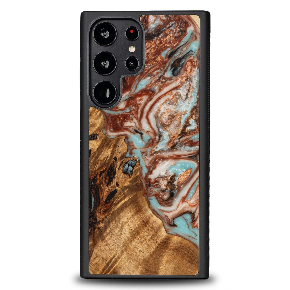 Etui Bewood Unique na Samsung Galaxy S23 Ultra - Planets - Jowisz (1)