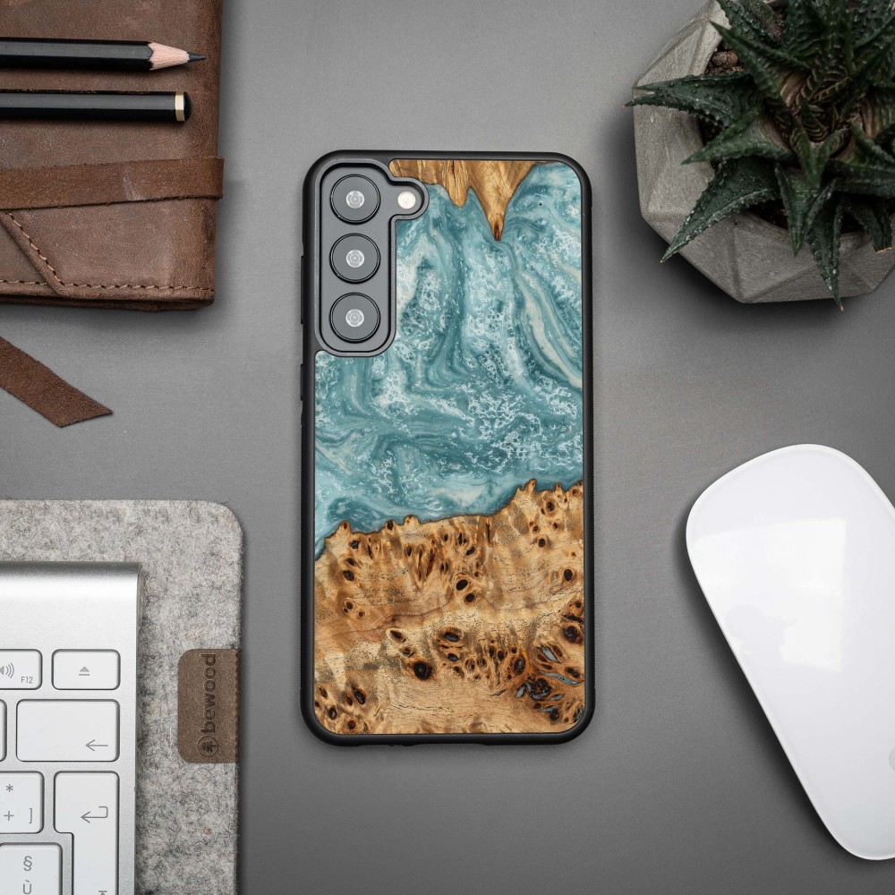 Etui Bewood Unique na Samsung Galaxy S23 Plus - Planets - Uran (2)