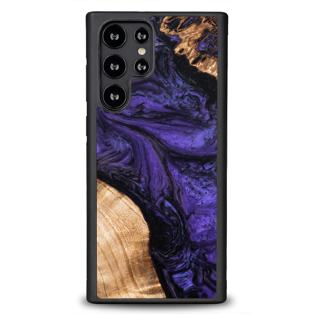 Etui Bewood Unique na Samsung Galaxy S22 Ultra - Violet (1)