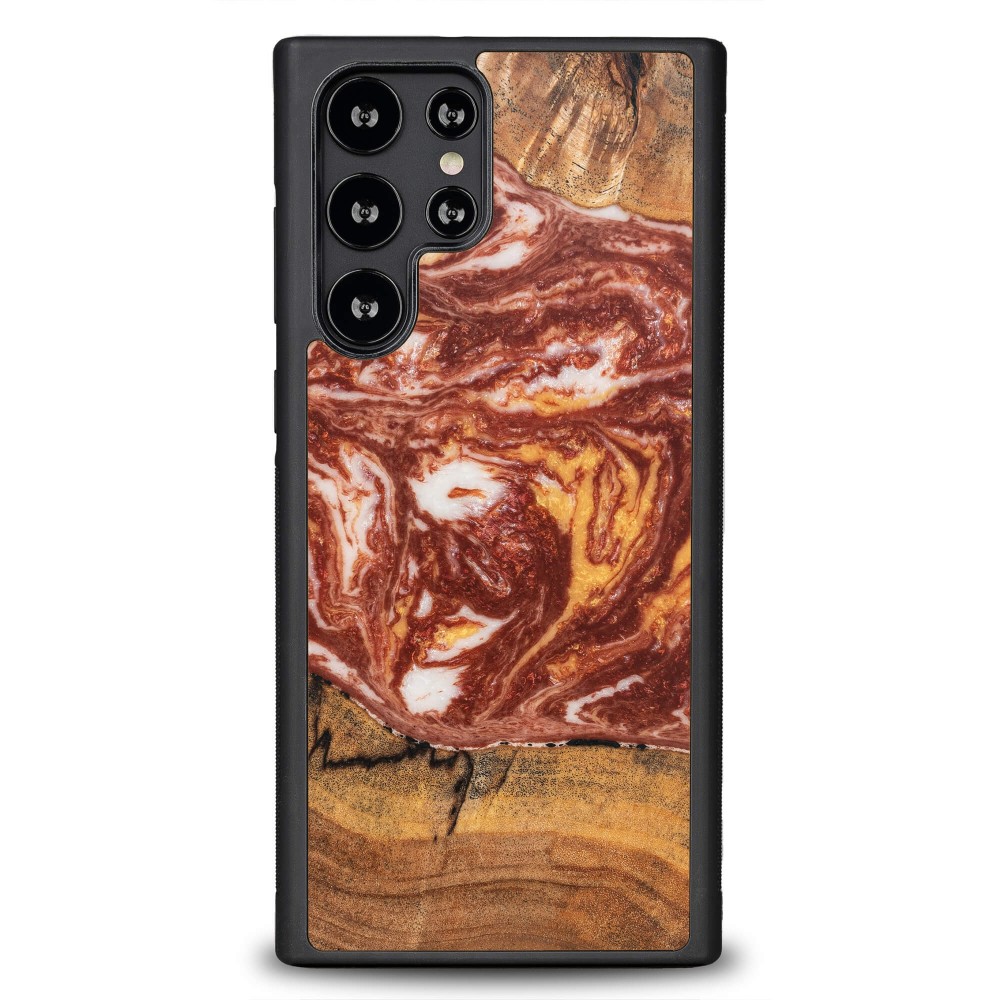 Etui Bewood Unique na Samsung Galaxy S22 Ultra - Planets - Mars (1)