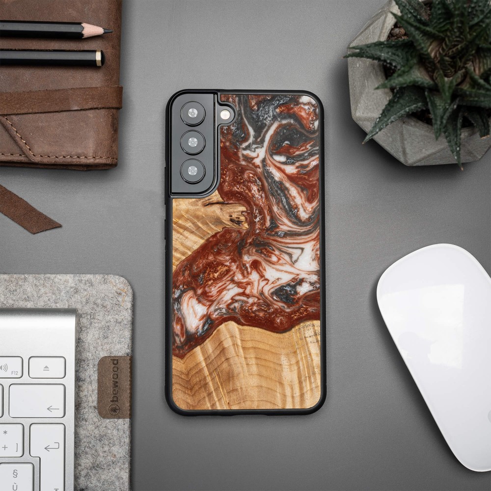 Etui Bewood Unique na Samsung Galaxy S22 Plus - Planets - Wenus (3)