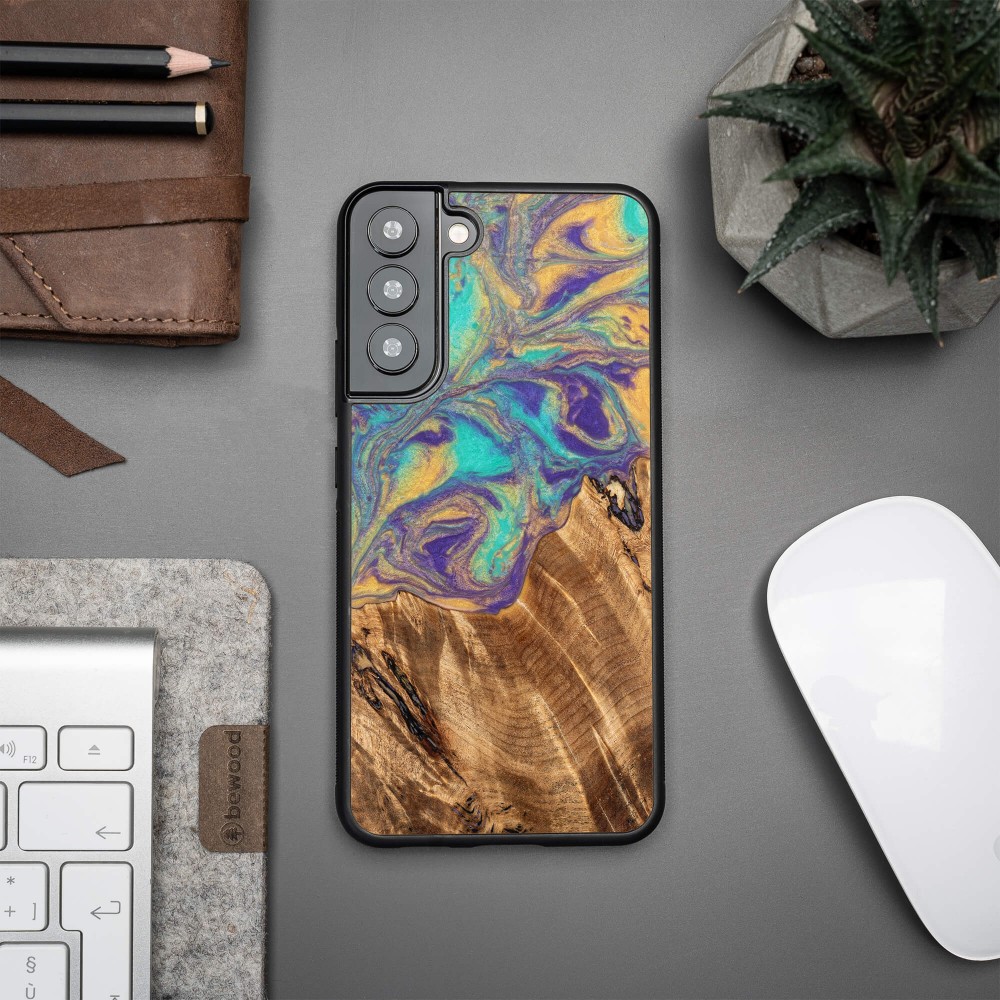 Etui Bewood Unique na Samsung Galaxy S22 Plus - Planets - Merkury (3)