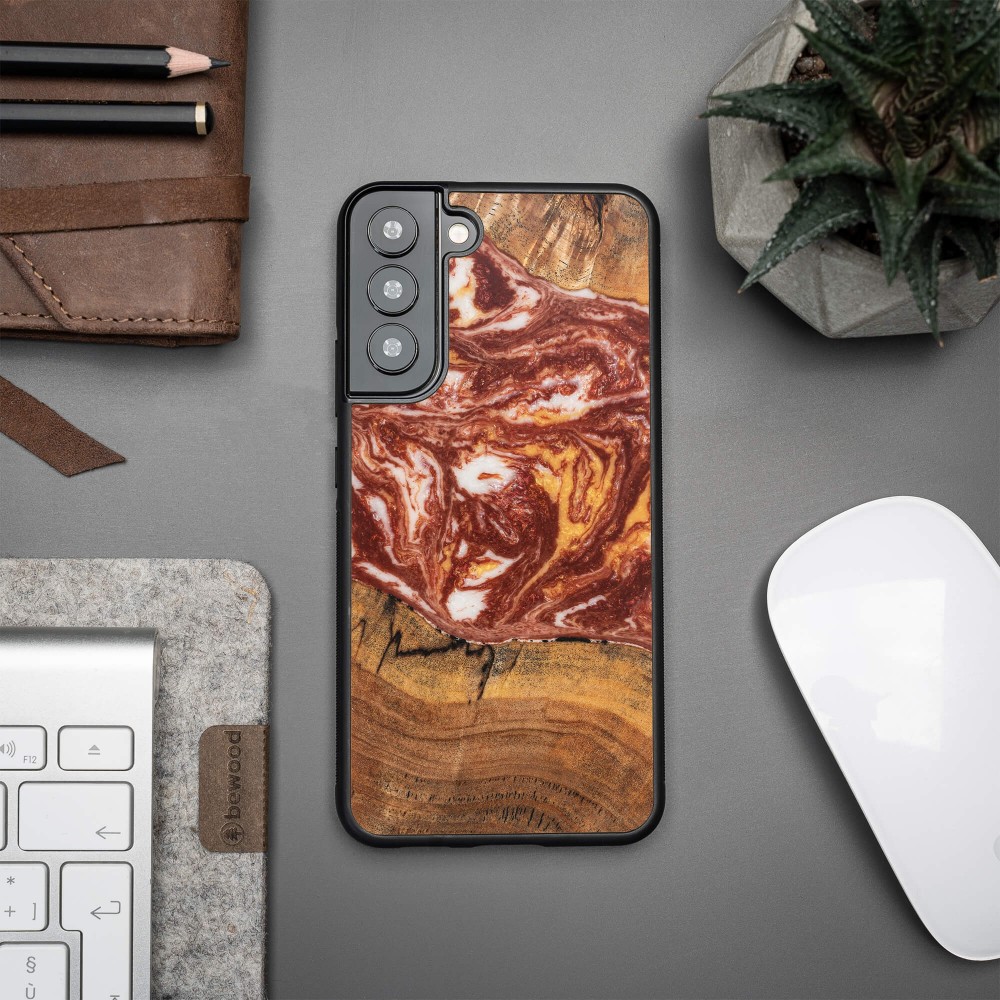 Etui Bewood Unique na Samsung Galaxy S22 Plus - Planets - Mars (3)