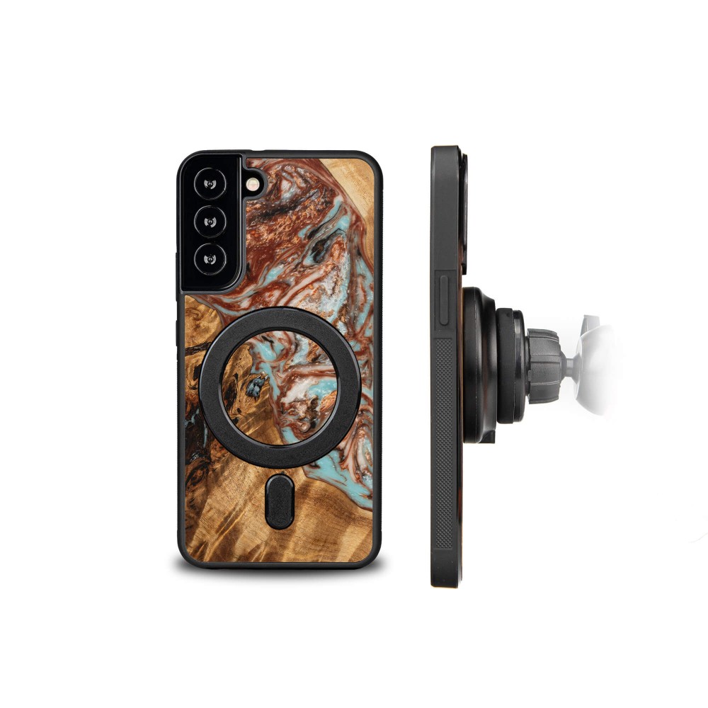 Etui Bewood Unique na Samsung Galaxy S22 Plus - Planets - Jowisz (2)