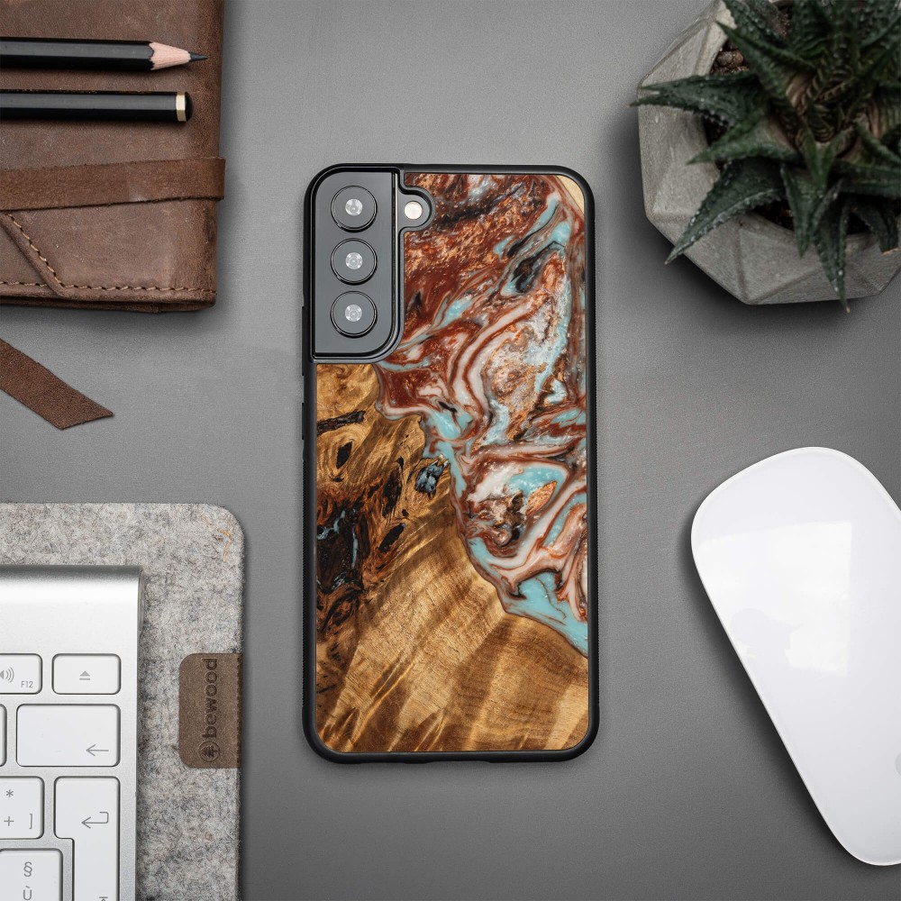 Etui Bewood Unique na Samsung Galaxy S22 Plus - Planets - Jowisz (3)