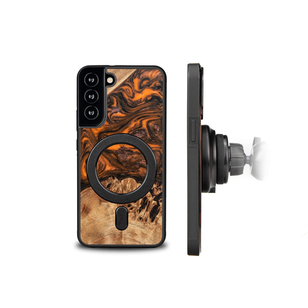 Etui Bewood Unique na Samsung Galaxy S22 Plus - Orange (2)