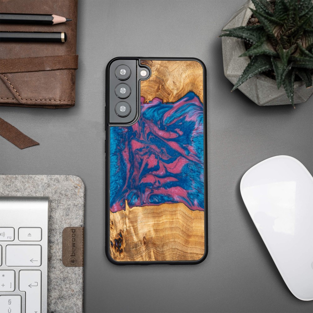 Etui Bewood Unique na Samsung Galaxy S22 Plus - Neons - Vegas (3)