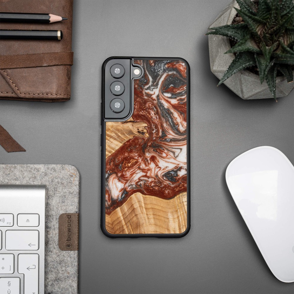 Etui Bewood Unique na Samsung Galaxy S22 - Planets - Wenus (3)