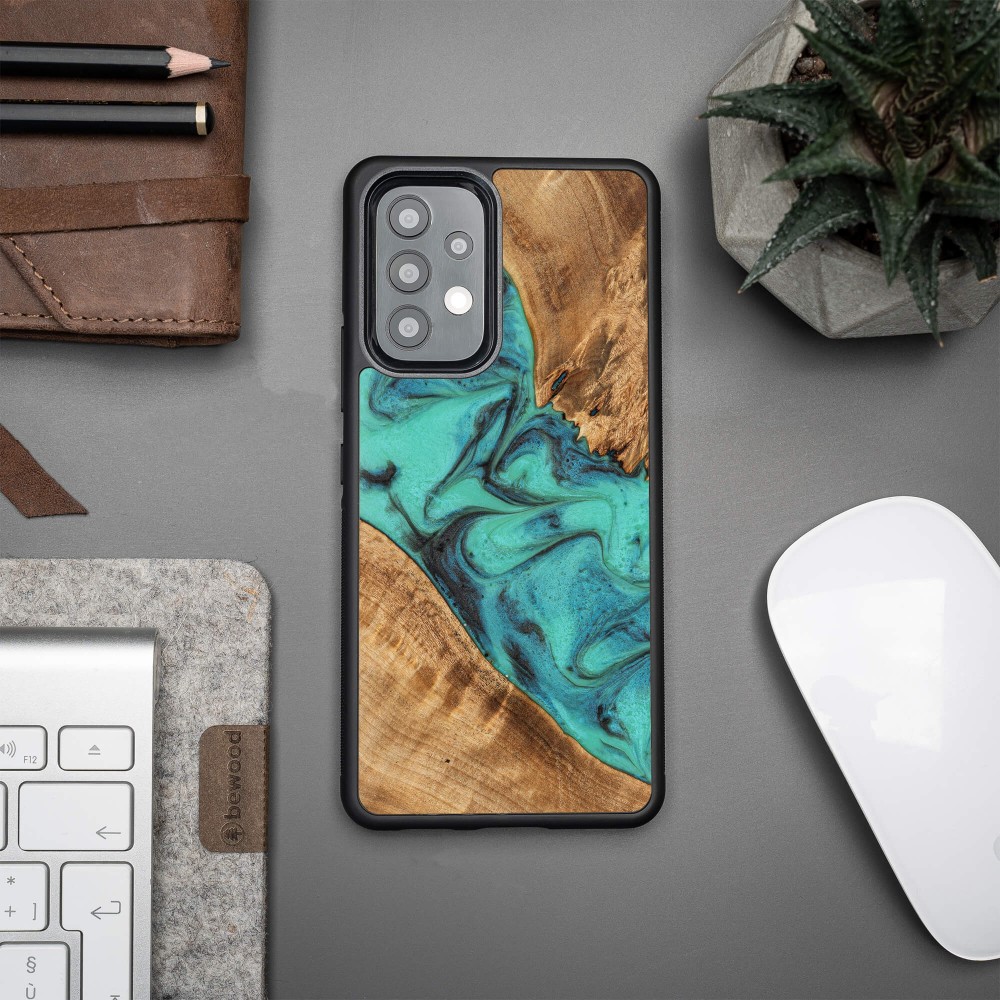 Etui Bewood Unique na Samsung Galaxy A53 5G - Turquoise (3)