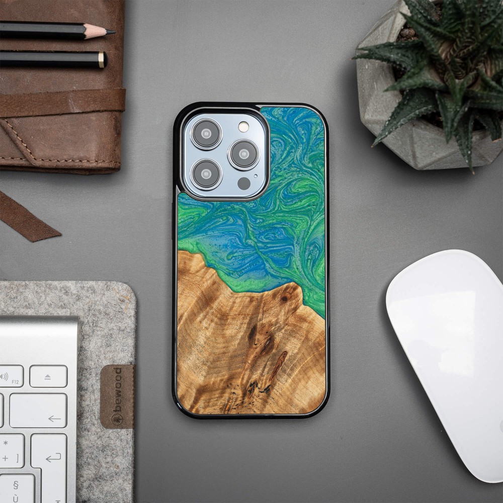Etui Bewood Unique na iPhone 14 Pro - Neons - Tokyo (2)