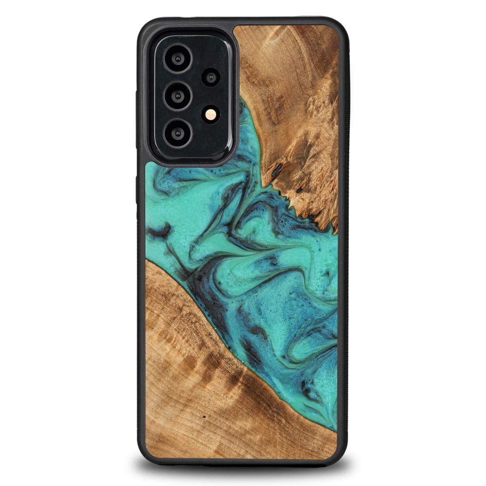 Etui Bewood Unique na Samsung Galaxy A33 - Turquoise (1)