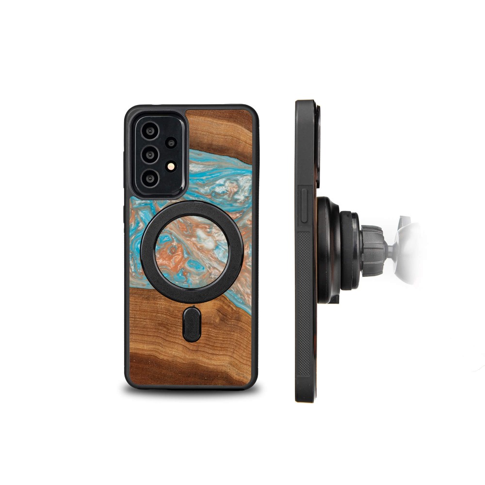 Etui Bewood Unique na Samsung Galaxy A33 - Planets - Saturn (2)