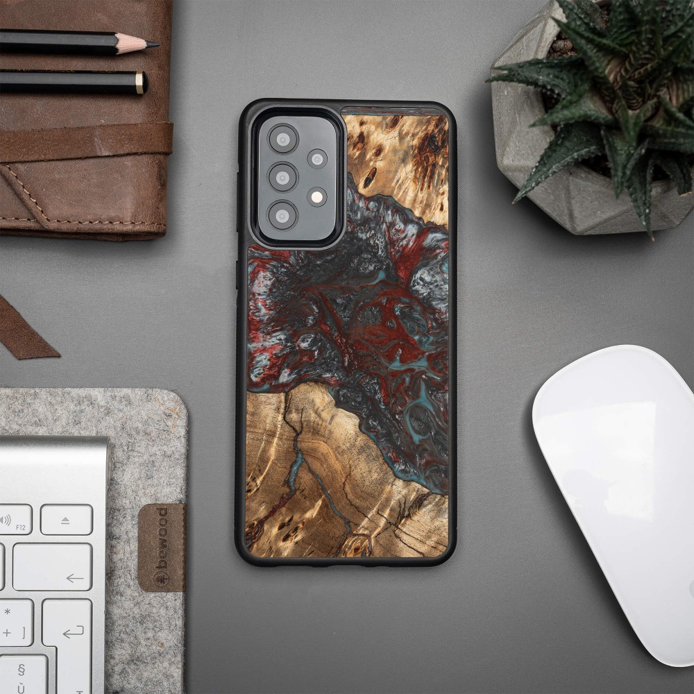 Etui Bewood Unique na Samsung Galaxy A33 - Planets - Pluton (3)