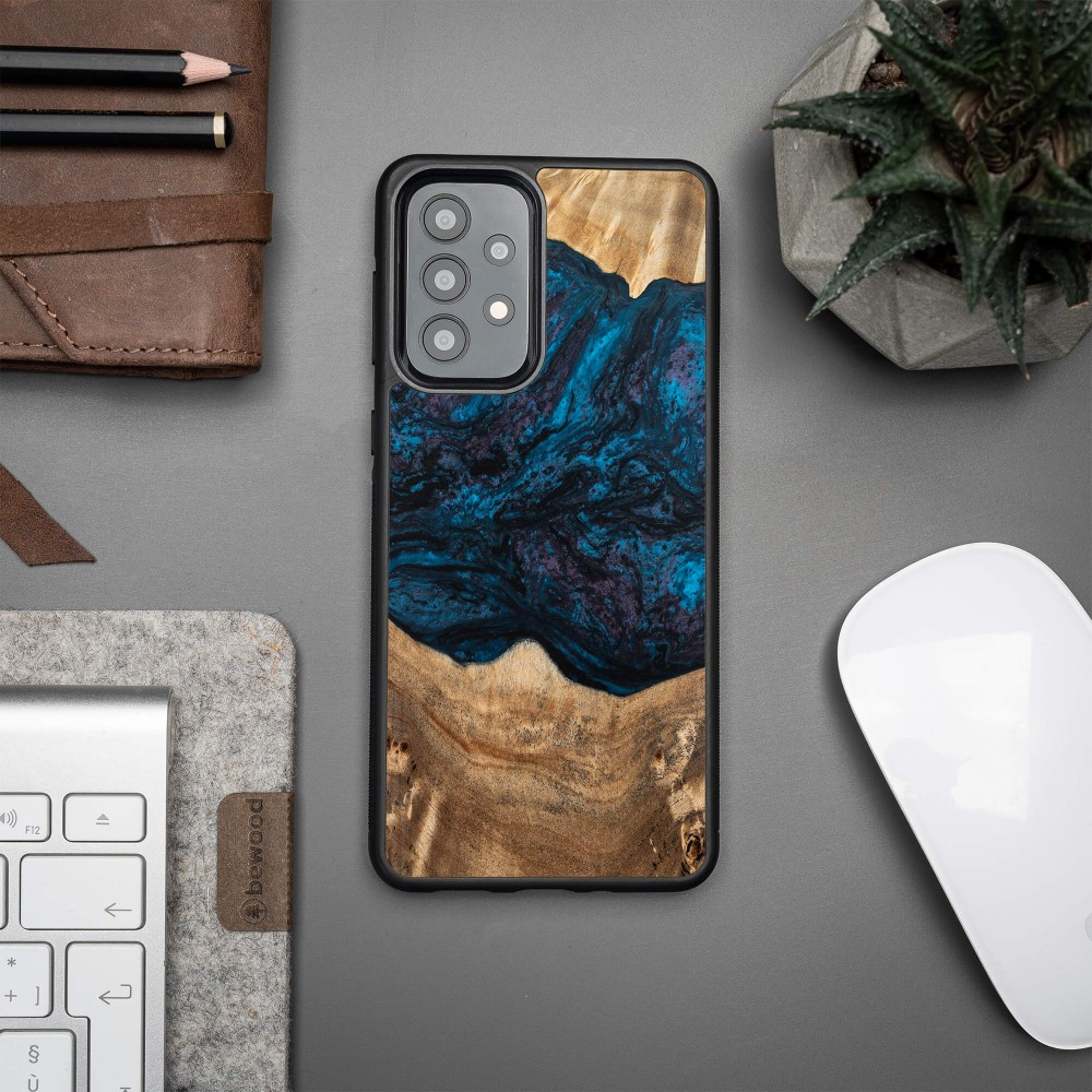 Etui Bewood Unique na Samsung Galaxy A33 - Planets - Neptun (3)