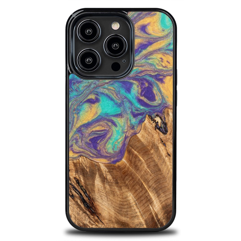 Etui Bewood Unique na iPhone 14 Pro - Planets - Merkury (1)