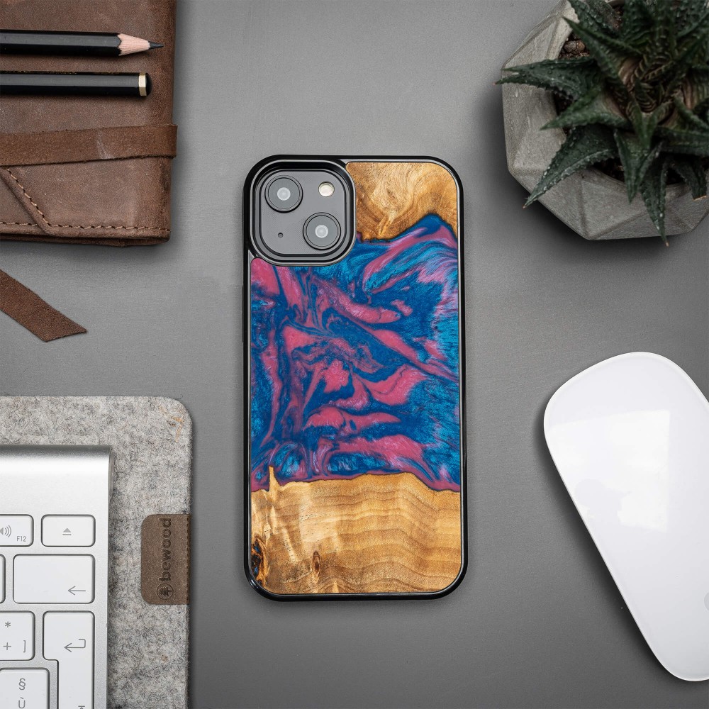 Etui Bewood Unique na iPhone 14 - Neons - Vegas (2)