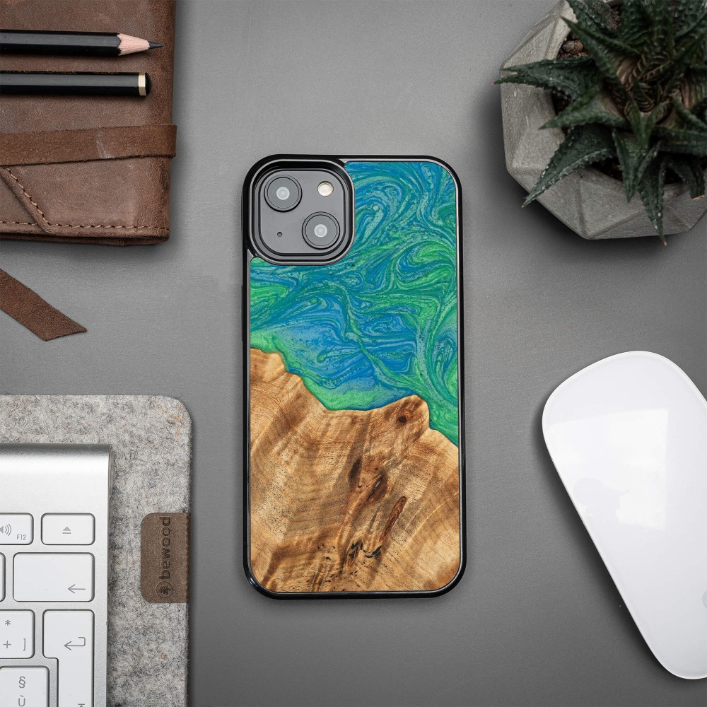 Etui Bewood Unique na iPhone 14 - Neons - Tokyo (2)