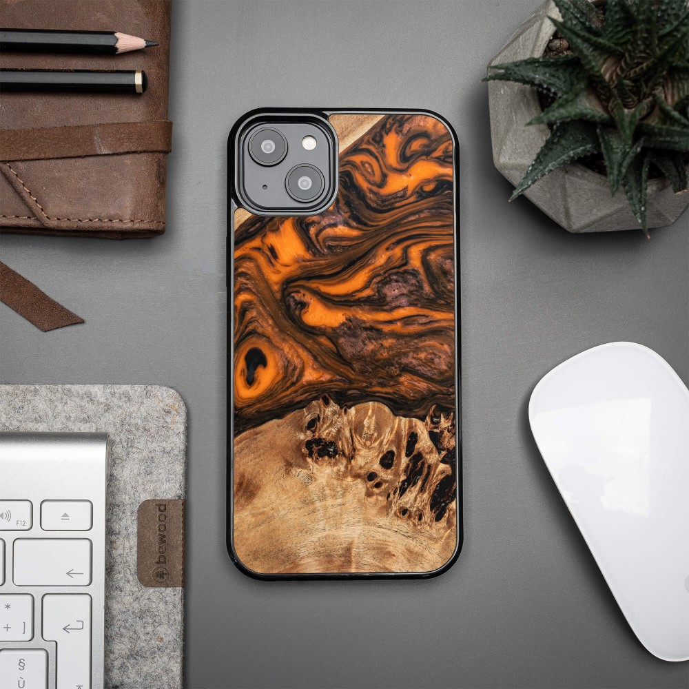 Etui Bewood Unique na iPhone 14 Plus - Orange (2)
