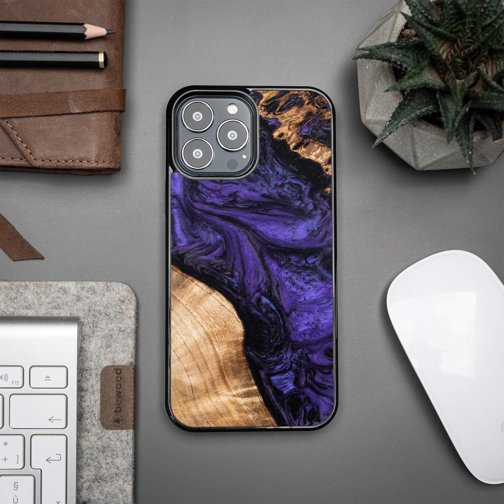 Etui Bewood Unique na iPhone 13 Pro Max - Violet (2)
