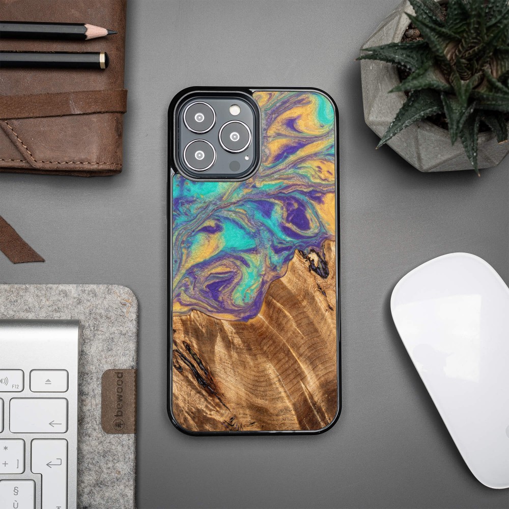 Etui Bewood Unique na iPhone 13 Pro Max - Planets - Merkury (2)