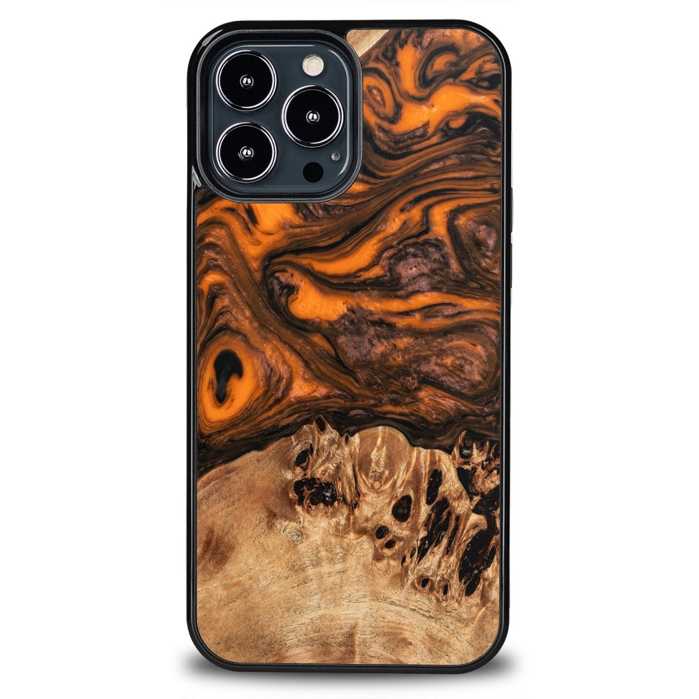 Etui Bewood Unique na iPhone 13 Pro Max - Orange (1)