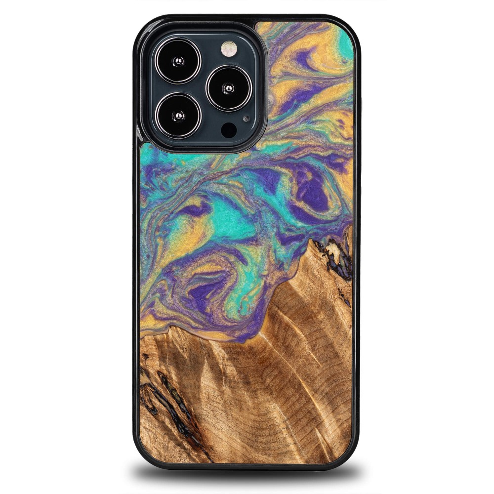Etui Bewood Unique na iPhone 13 Pro - Planets - Merkury (1)