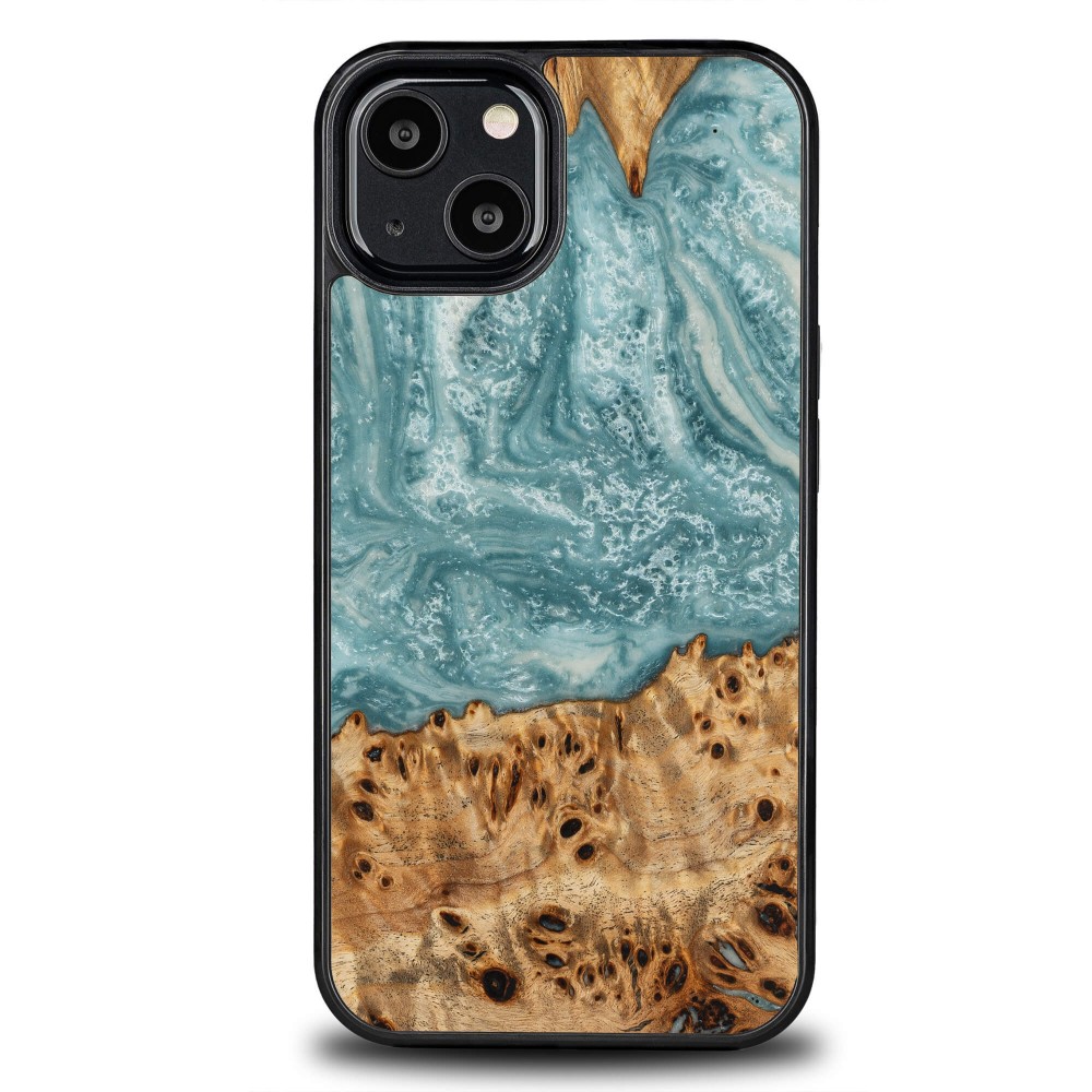 Etui Bewood Unique na iPhone 13 - Planets - Uran (1)