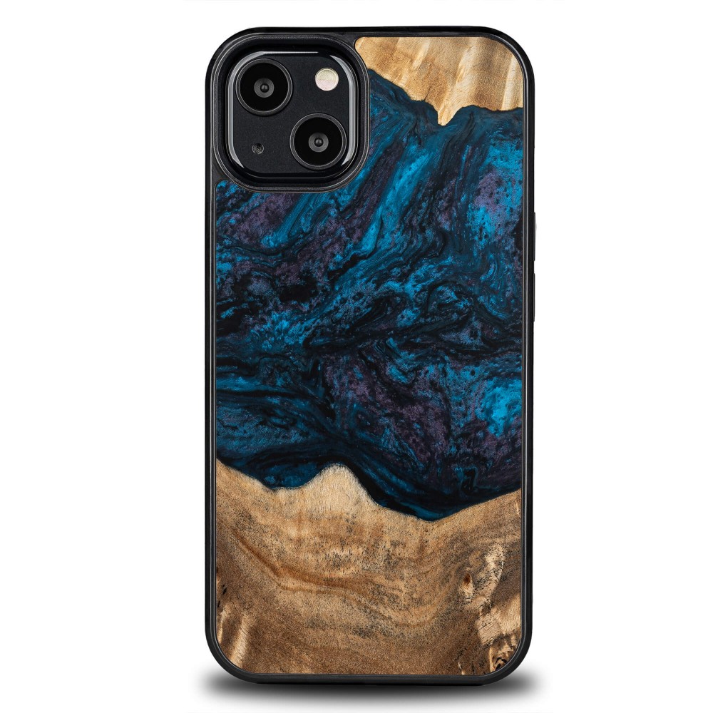 Bewood Resin Case - iPhone 13 - Planets - Neptune (1)