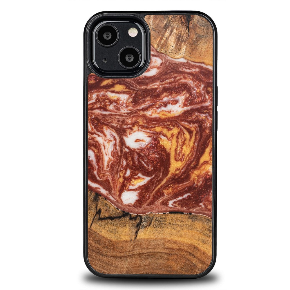 Etui Bewood Unique na iPhone 13 - Planets - Mars (1)