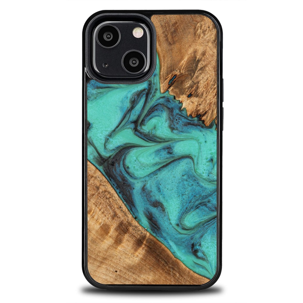 Etui Bewood Unique na iPhone 13 Mini - Turquoise (1)