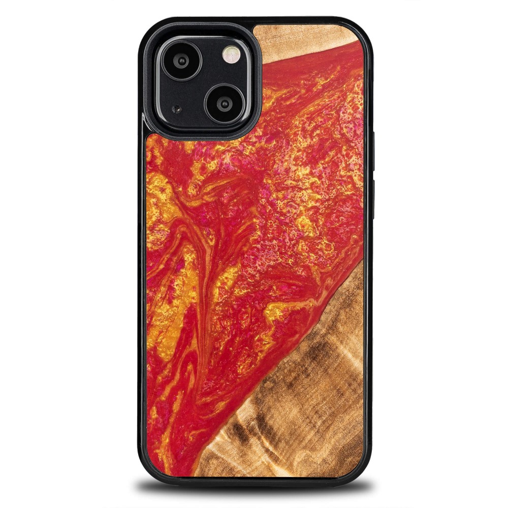 Etui Bewood Unique na iPhone 13 Mini - Neons - Paris (1)