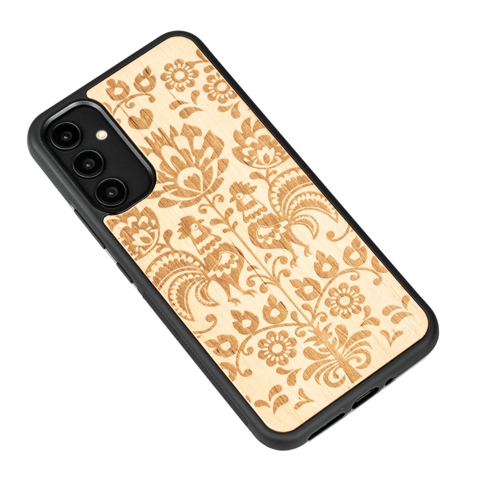 Drewniane Etui Bewood na Samsung Galaxy A54 5G POLSKI FOLK ANIEGRE (3)