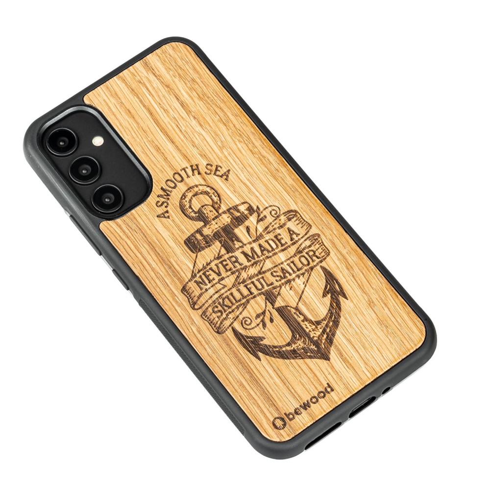 Drewniane Etui Bewood na Samsung Galaxy A34 5G KOTWICA DĄB (3)