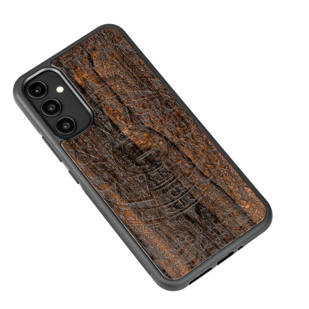 Drewniane Etui Bewood na Samsung Galaxy A34 5G KALENDARZ AZTECKI ZIRICOTE (3)