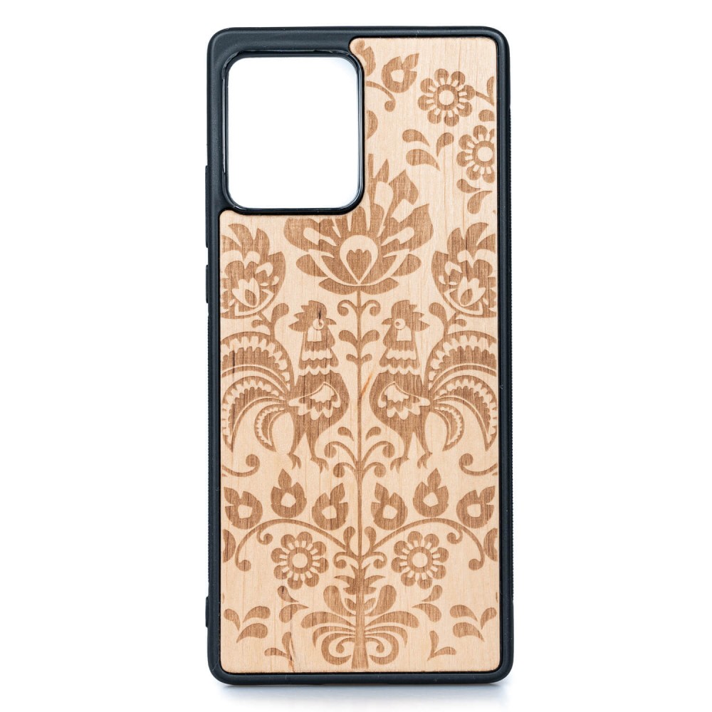 Drewniane Etui Bewood Motorola Edge 30 Fusion POLSKI FOLK ANIEGRE (1)
