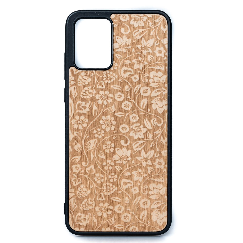 Drewniane Etui Bewood Motorola Edge 30 Neo KWIATY POLNE ANIEGRE (1)