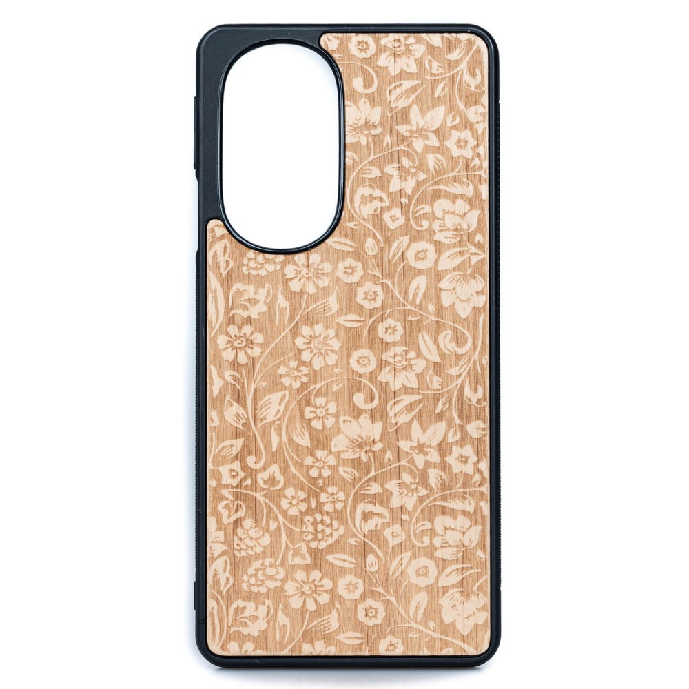 Drewniane Etui Bewood Motorola Edge 30 Pro KWIATY POLNE ANIEGRE (1)