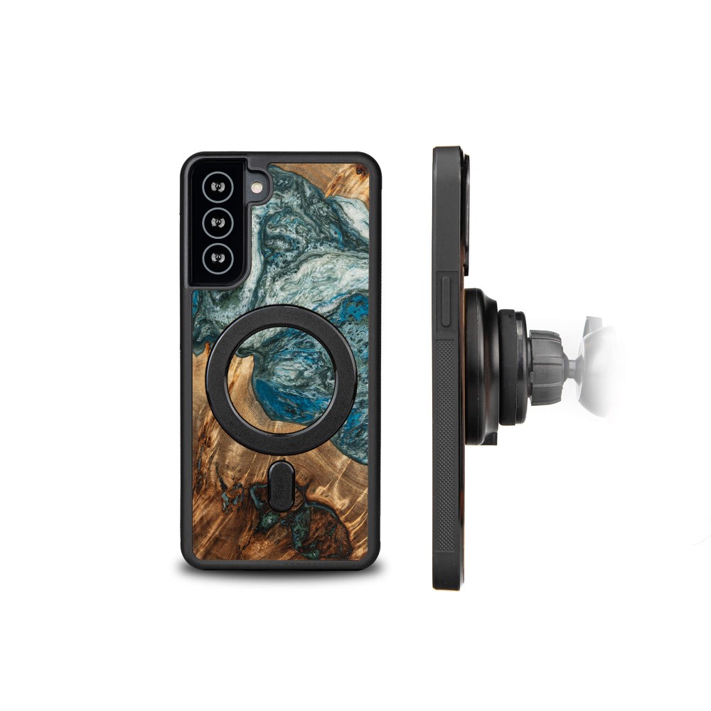 Etui Bewood Unique na Samsung Galaxy S21 - Planets - Ziemia (2)