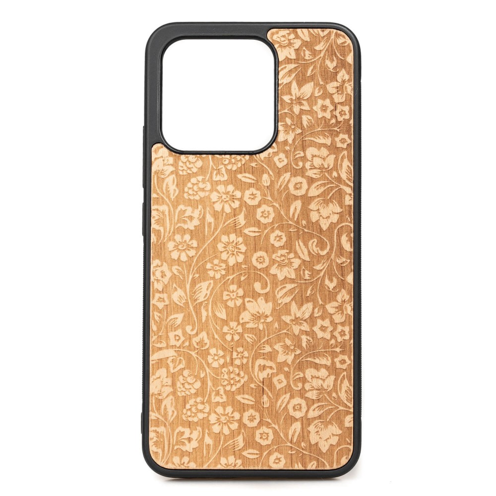 Drewniane Etui Bewood Xiaomi 13 KWIATY POLNE ANIEGRE (1)