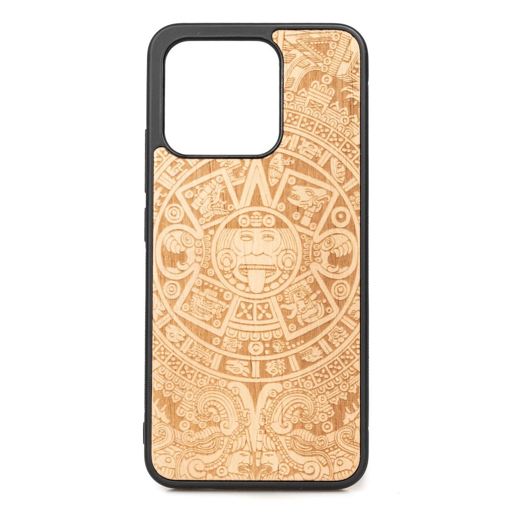 Drewniane Etui Bewood Xiaomi 13 KALENDARZ AZTECKI ANIEGRE (1)