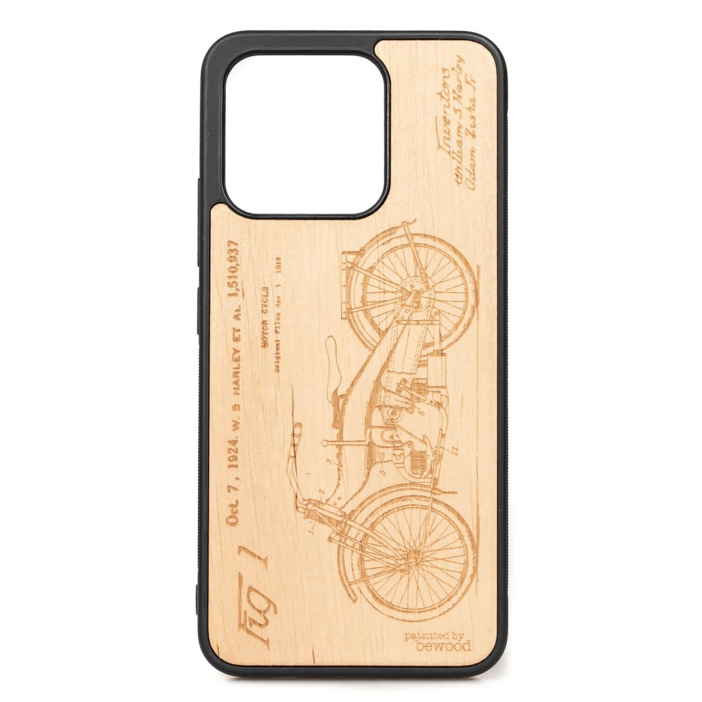 Drewniane Etui Bewood Xiaomi 13 HARLEY PATENT ANIEGRE (1)