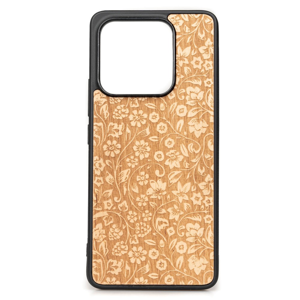 Drewniane Etui Bewood Xiaomi 13 Pro KWIATY POLNE ANIEGRE (1)