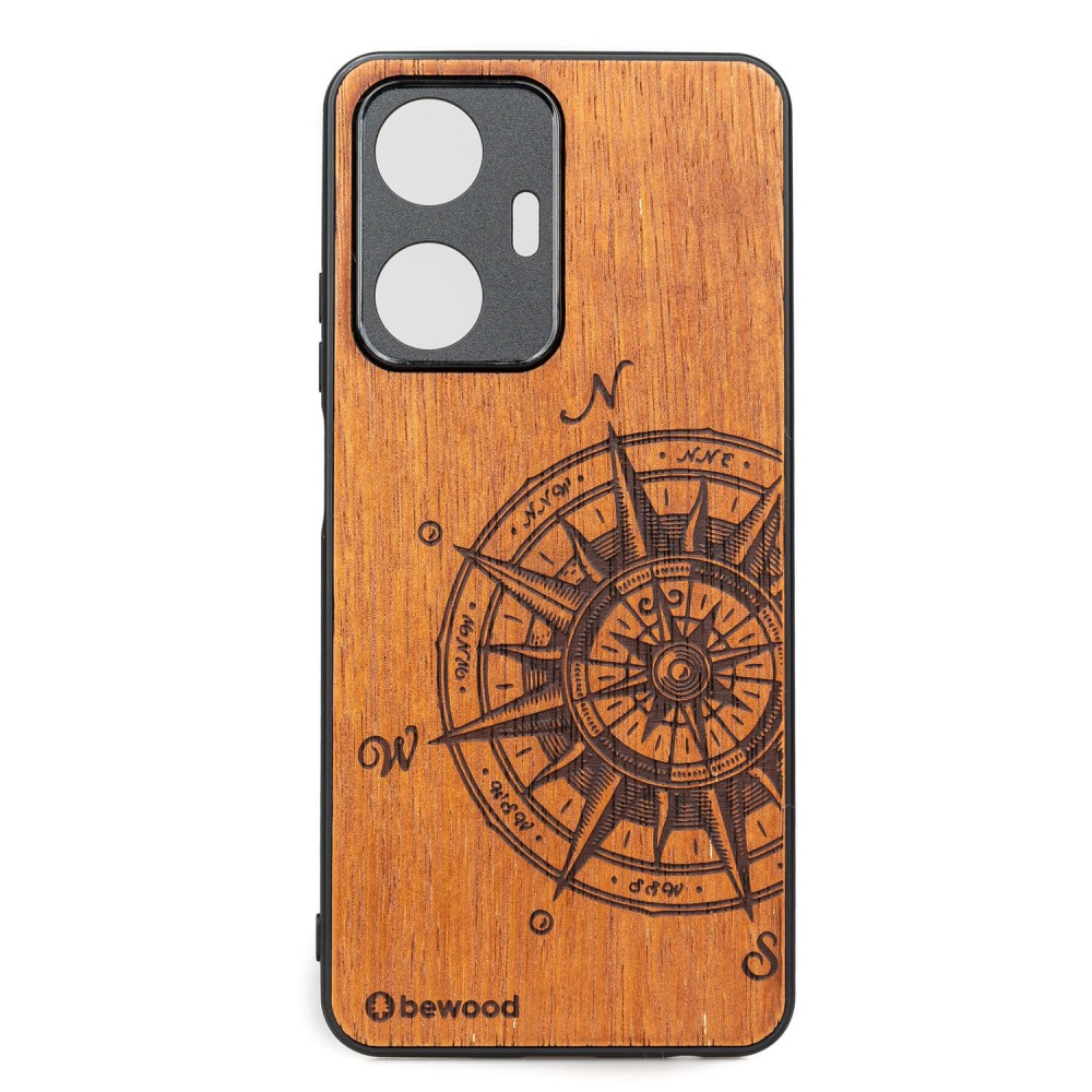 Drewniane Etui Bewood Realme C55 TRAVELER MERBAU (1)