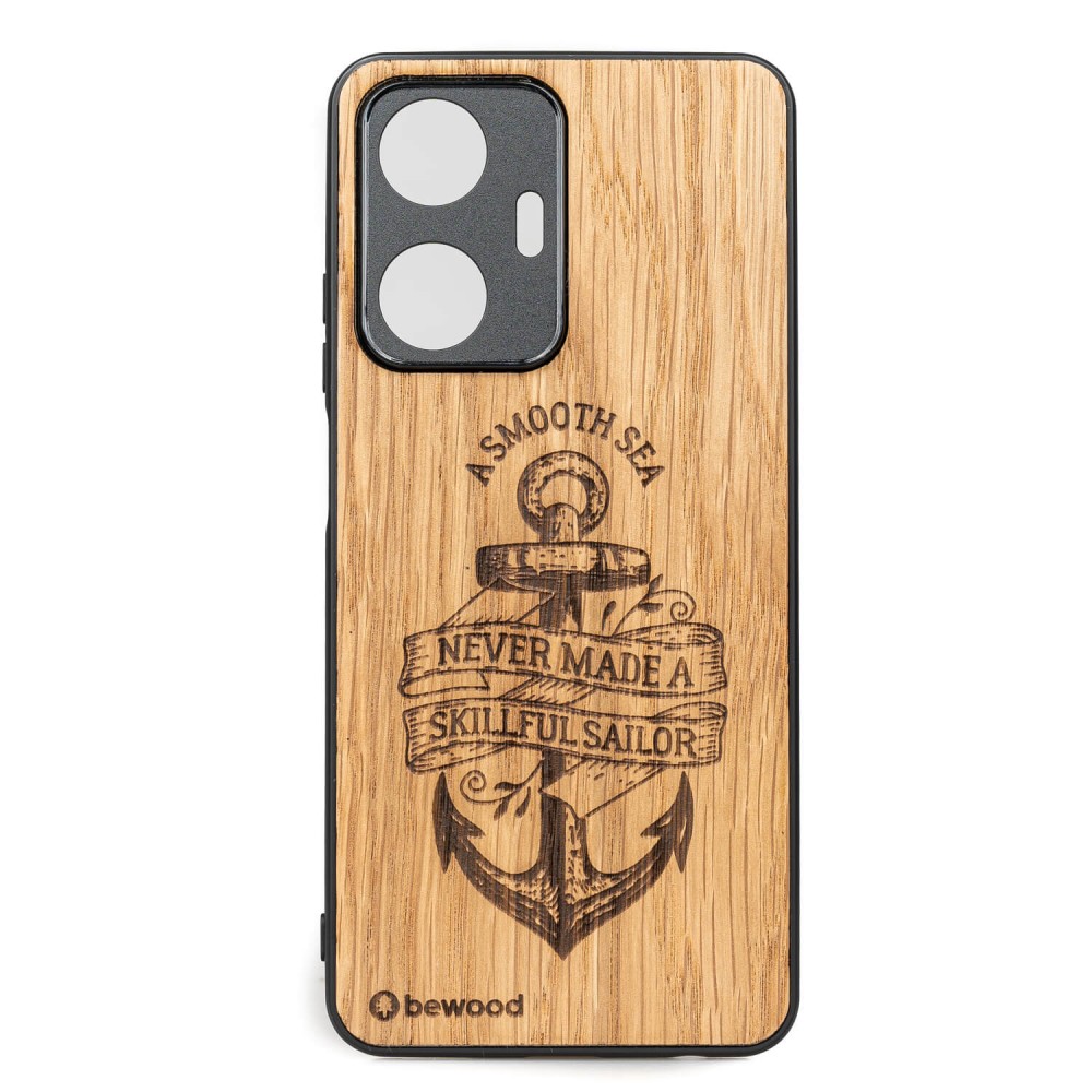 Drewniane Etui Bewood Realme C55 KOTWICA DĄB (1)